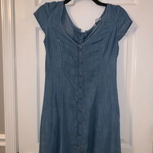 jean-like dress